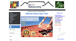 Desktop Screenshot of capewaterproofing.com